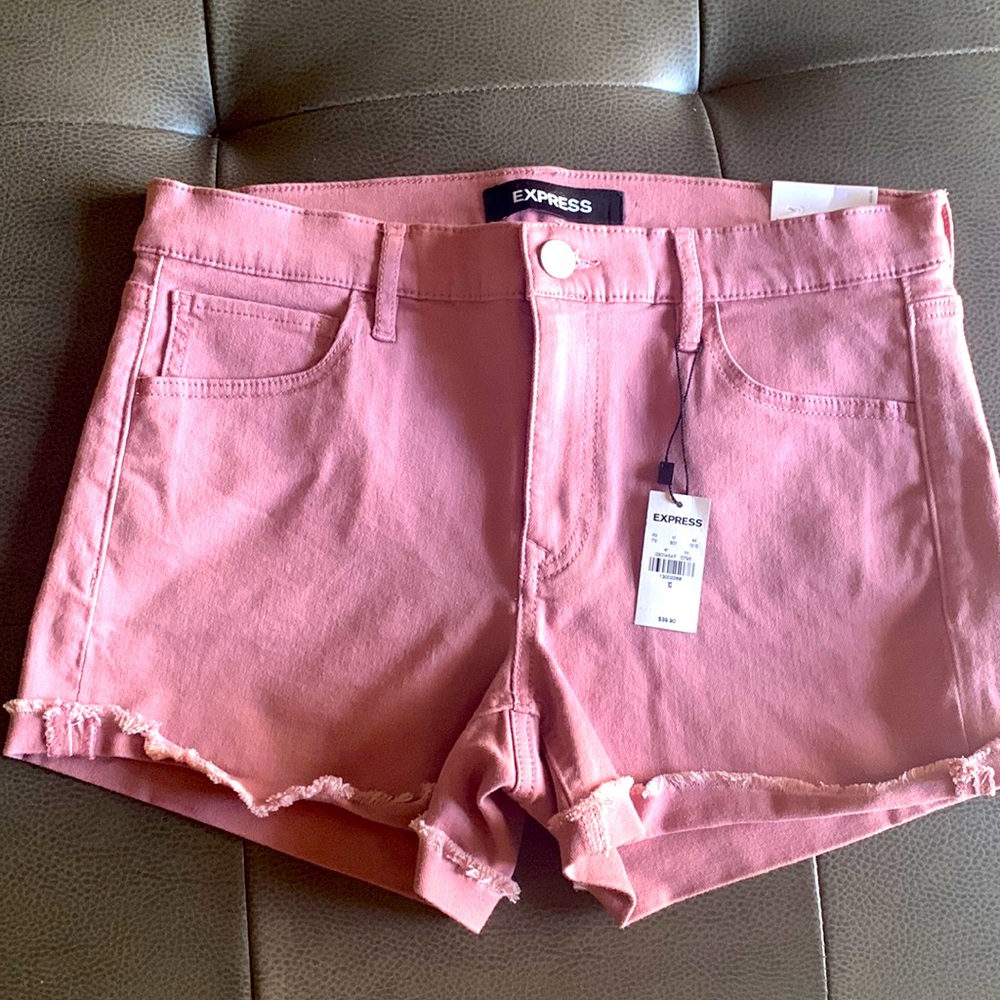 NEW Pink Express Jean shorts